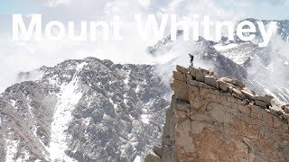 Mount Whitney Taking the Mountaineers Route to the Highest Peak In the Lower 48 [upl. by Nuawd762]