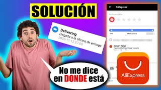 ¿Dónde está mi PAQUETE de AliExpress  No me dice donde recogerlo  Llegada a la oficina de entrega [upl. by Ellednahs]