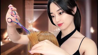 ASMR Sleep Inducing Haircut [upl. by Jed]