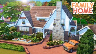 Brindleton Bay Family Home 🏡  The Sims 4 Speed Build [upl. by Ayocal]