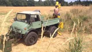 Unimog 406 backhoe digger [upl. by Bat]