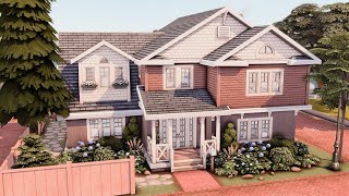 Brindleton Bay Home 🏡 Base Game  Cats amp Dogs 🍂 The Sims 4 Speed Build  No CC [upl. by Mercie395]