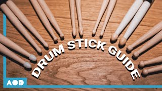 The Ultimate Drum Stick Guide  Finding Your Own Drum Sound [upl. by Einyaj]