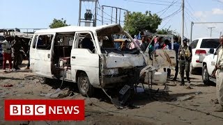 Somalia Dozens killed in Mogadishu attack  BBC News [upl. by Leber]