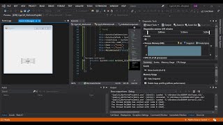 C WinForms in Visual Studio 2019  Getting Started [upl. by Acimak339]