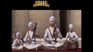 SatGur Nanak Pargateya Chaar Sahibzaade With Shabad and Translation [upl. by Aihseyn]