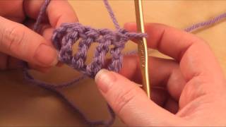 How to Treble Crochet tr [upl. by Gabe154]