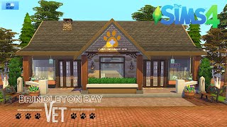 The Sims 4  Brindleton Bay Vet Build  NOCC [upl. by Adnilrem]