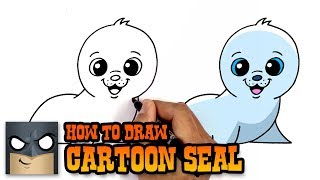 How to Draw a Seal  Beginners Art Tutorial [upl. by Aneekal]