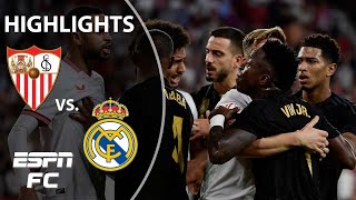 Sevilla vs Real Madrid  LALIGA Highlights  ESPN FC [upl. by Delila]