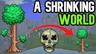 Terraria but Killing Bosses Makes the World Shrink [upl. by Celina]