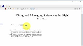 How to cite references in LaTeX [upl. by Havard]