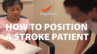 How To Position A Stroke Patient [upl. by Notecnirp]