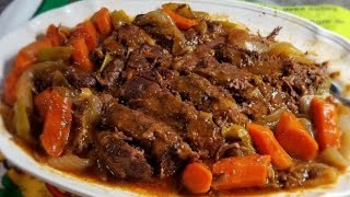 5 STAR POT ROAST RECIPE  How to make an easy pot roast  Step by Step ❤ [upl. by Bloem683]