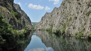 Matka Canyon at Skopje  Travel to Macedonia [upl. by Luben]