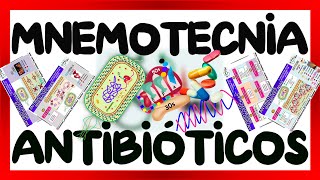 ANTIBIÓTICOS MECANISMO DE ACCIÓN  MNEMOTECNIA ANTIBIÓTICOS  GuiaMed [upl. by Atiekram271]