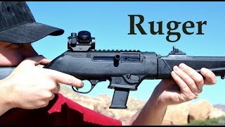 Ruger PC Carbine amp Bushnell TRS25 Red Dot  Perfect Combo [upl. by Olwena]