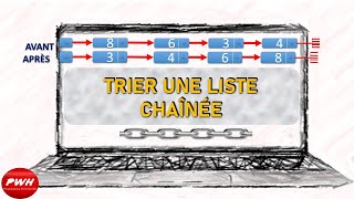 Les listes chaînées en C  Trier une liste chaînée [upl. by Dougal]