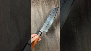 Sakai Takayuki SPG2 Damascus Hammered Chefs KengataGyuto Knife 190mm [upl. by Romeo273]