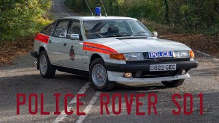 1986 Rover SD1 Police Car [upl. by Icken]