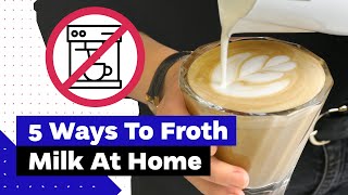 How To Froth Milk At Home Best Milk Frothers Review [upl. by Ledeen]