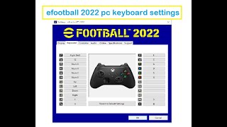 eFootball 2022 PES PC Keyboard Settings and Control [upl. by Ahsiral]