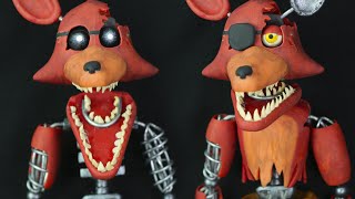 IGNITED FOXY amp OLD FOXY quotTUTORIALquot ✔POLYMER CLAY [upl. by Enajharas]