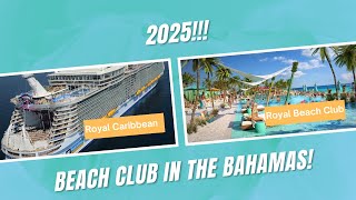 ROYAL CARIBBEANS NEW PRIVATE BEACH CLUB [upl. by Htebazle]