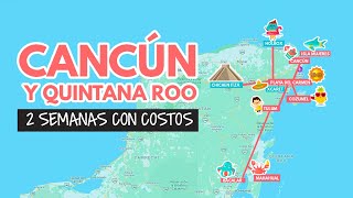 Ruta completa por Cancun y Quintana Roo con precios 2022 [upl. by Oirotciv351]