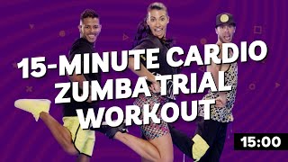 15Minute Cardio Zumba Trial Workout [upl. by Arimahs]