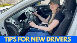 TIPS FOR NEW DRIVERS Beginner Drivers [upl. by Wooster]