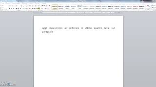 Word lezione17 Lallineamento giustificato [upl. by Compte]