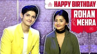 Rohan Mehra Celebrates His Birthday With Kanchi Singh  India Forums [upl. by Iorio]