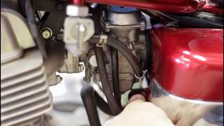 Honda Rebel 250 carburetor removal and cleaning 2007 [upl. by Asiled]