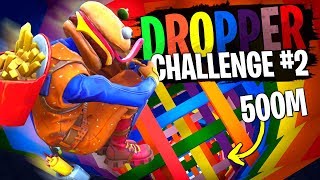 Michou de nouveau le boss du Dropper Challenge 2 sur Fortnite Créatif [upl. by Aerua]