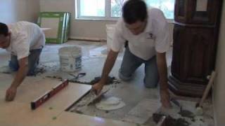 How To Install 24X24 Porcelain Tile Step By Step [upl. by Lolita641]