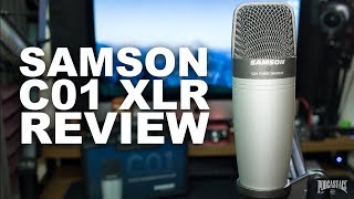 Samson C01 Condenser Microphone Review  Test [upl. by Annehs]