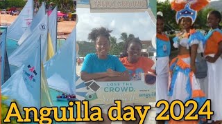 Anguilla day 2024  boat racing and more [upl. by Nic]