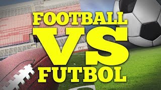 FOOTBALL vs FUTBOL  Bad British Commentary [upl. by Mcconaghy]