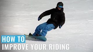 How To Improve Your Riding On A Snowboard [upl. by Repotsirhc695]