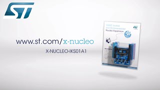 Getting started with Sensors expansion board STM32 ODE XNUCLEOIKS01A1 [upl. by Orgell]