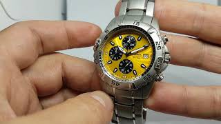 c2010 Festina Chronograph watch F161697 [upl. by Trakas]