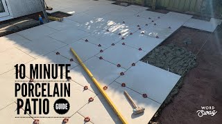 Porcelain Patios The 10Minute Guide You Need [upl. by Sacttler]