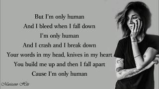 Human  Christina Perri Lyrics [upl. by Powel]