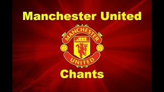 Manchester Uniteds Best Football Chants Video  HD W Lyrics [upl. by Orsay740]