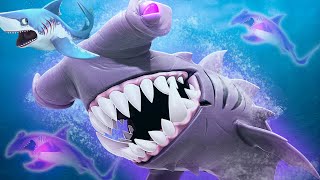 NEW EVOLVED HAMMERHEAD SHARK  DARKHAMMER  Hungry Shark Evolution  Part 7  Pungence [upl. by Lehman228]