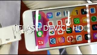 How to use Iflash Device HD otg in iPhone and Android [upl. by Kiryt]