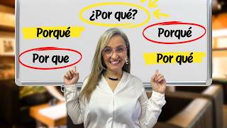 Aprende a diferenciar entre los 5 porqués porqué porque por qué por que y ¿por qué [upl. by Htebesile]