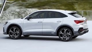 New AUDI Q3 Sportback plugin HYBRID 2021  hybrid system explained 45 TFSI e [upl. by Are150]