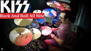 Kiss  Rock And Roll All Nite Drum Cover [upl. by Gemperle]